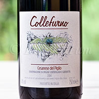 Cesanese del Piglio Collefurno 2014 Biodinamica Carlo Noro