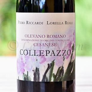 Olevano Romano Cesanese Collepazzo 2014 Riccardi Reale