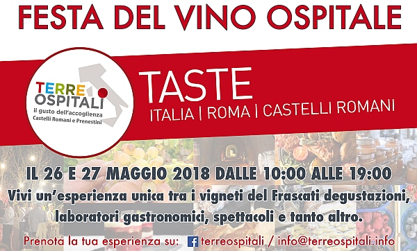 Festa del vino ospitale - locandina
