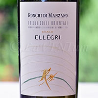 Friuli Colli Orientali Bianco Ellégri 2017 Ronchi di Manzano