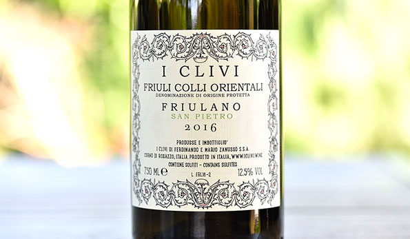 Friuli Colli Orientali Friulano San Pietro 2016 I Clivi