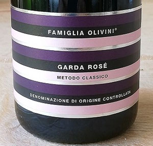 Garda Rosé Brut Metodo Classico Famiglia Olivini