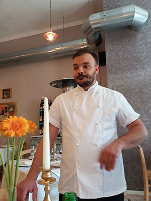Chef Salvatore Piccolo di Locanda Mariacarolì