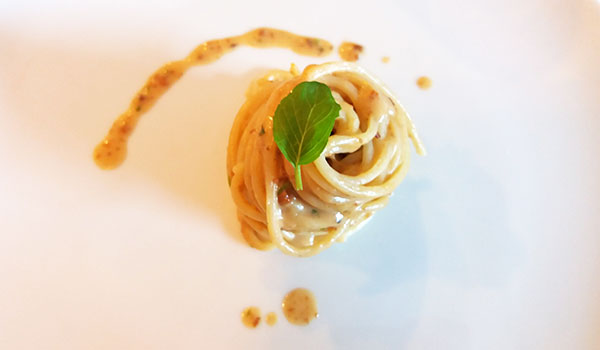 Spaghetti Selezione Gentile, Cacio e ova di riccio di mare