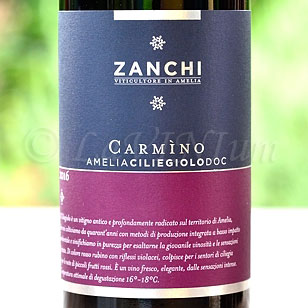 Amelia Ciliegiolo Carmìno 2016 Zanchi