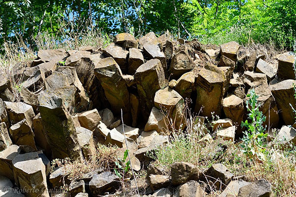 Basalto colonnare a Gambellara
