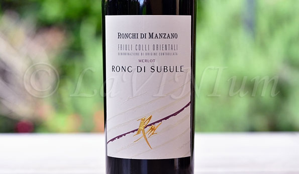 Friuli Colli Orientali Merlot Ronc di Subule 2013 Ronchi di Manzano