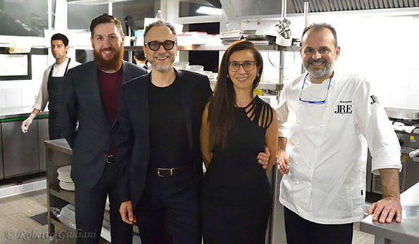 Matteo Bressan, Pierluigi Portinari, Cinzia Boggian e Nicola Portinari