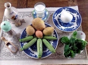 ingredienti per la ricetta della parmigiana