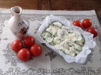 pomodoro e mozzarella per la parmigiana