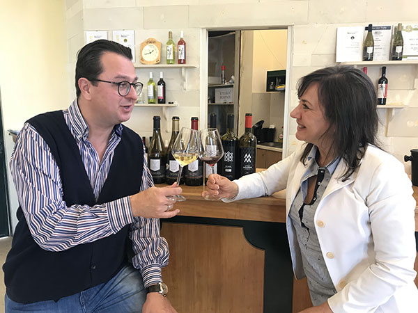 Nikos Miliarakis e Carmen Guerriero