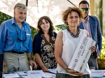 Susanna Pii con la giuria