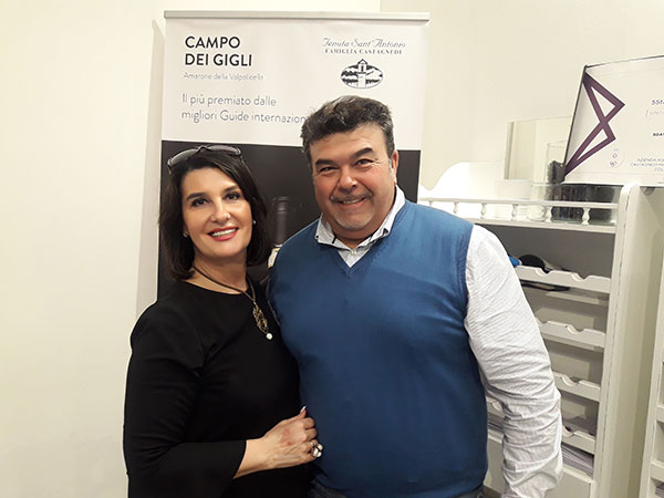 Angelica Montagna con Tiziano Castagnedi