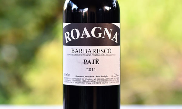 Barbaresco Pajè 2011 Roagna