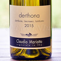 Colli Tortonesi Timorasso Derthona 2015 Claudio Mariotto