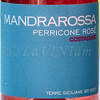 Perricone Rosé Costadune 2017 Mandrarossa
