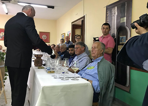 Servizio Fisar durante la degustazione