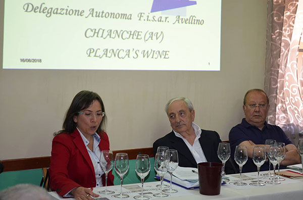 Intervento di Carmen Guerriero con Pasquale Cecere