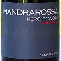 Sicilia Nero d'Avola Costadune 2017 Mandrarossa