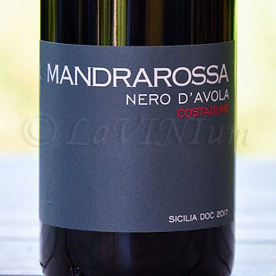 Sicilia Nero d'Avola Costadune 2017 Mandrarossa