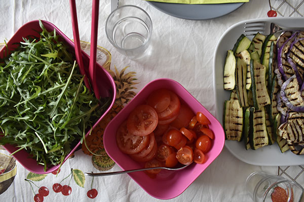 ingredienti per il ripieno della piadina romagnola