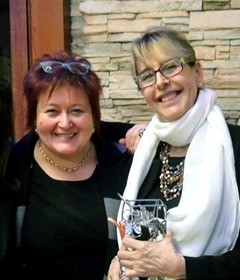 Antonella Cantarutti con Donatella Briosi