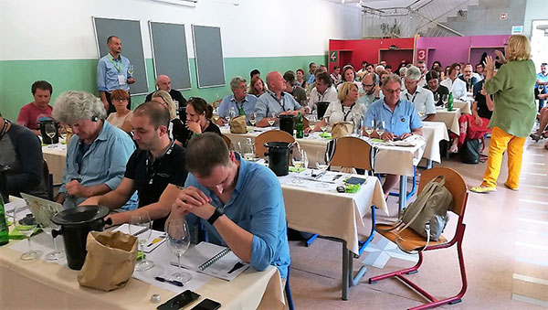 Degustatori  a Vipavska Rebula