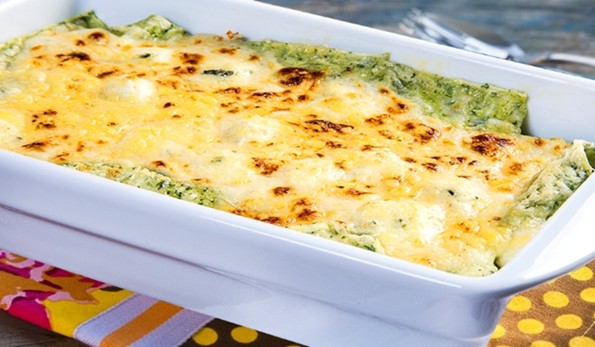 Lasagne verdi ai gamberetti