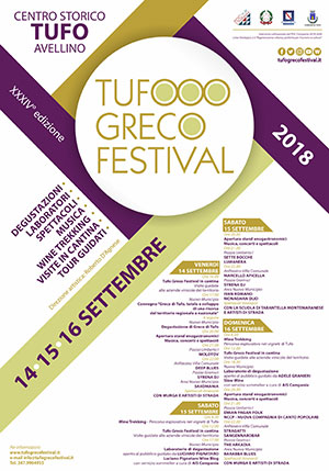 Locandina Tufo Greco Festival