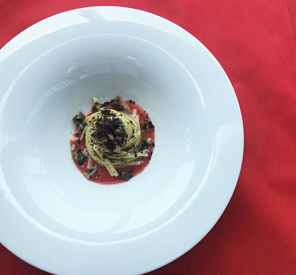 Un piatto di Domenico Iavarone