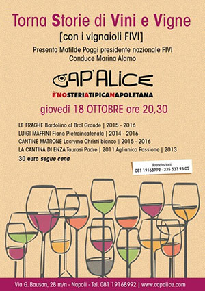 Locandina FIVI a Cap'alice