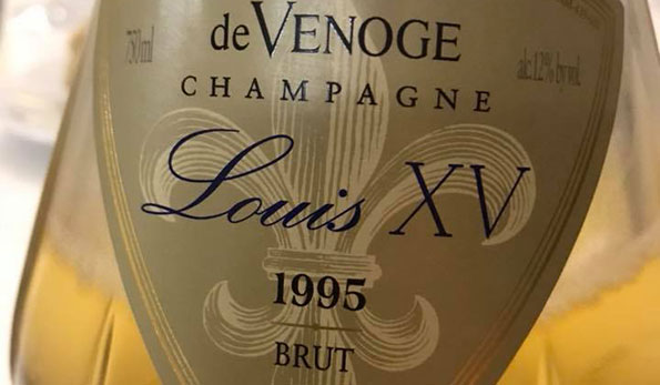 Champagne Louis XV 1995 de Venoge