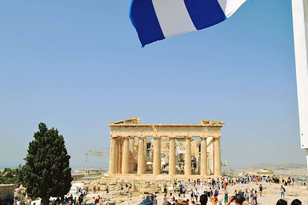 Il Partenone ad Atene