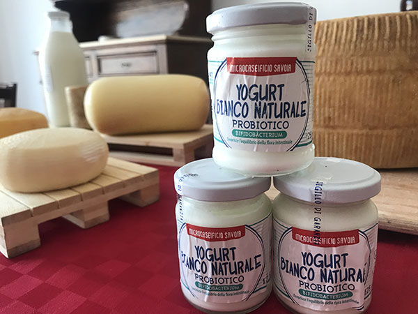 Yogurt bianco probiotico