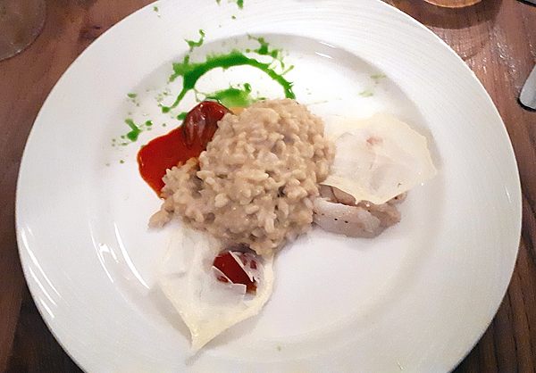 Risotto alla crema di scampi Duemiladiciassette