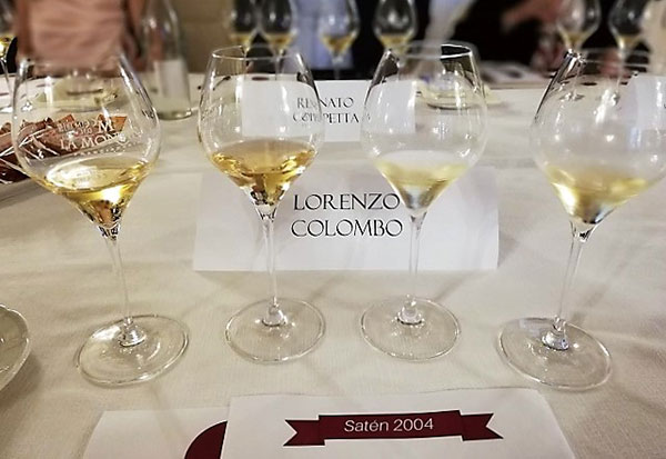 calici per i Franciacorta de La Montina