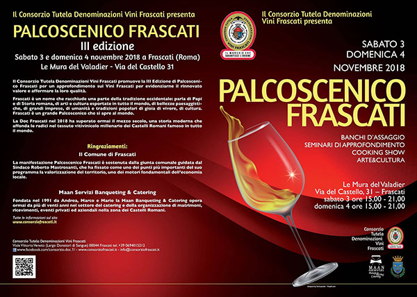 Locandina Palcoscenico Frascati