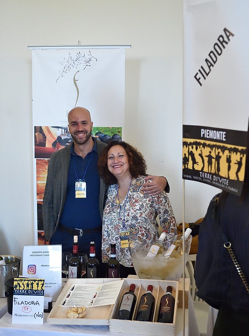 Antonella Coppola con il figlio Andrea (Filadora)