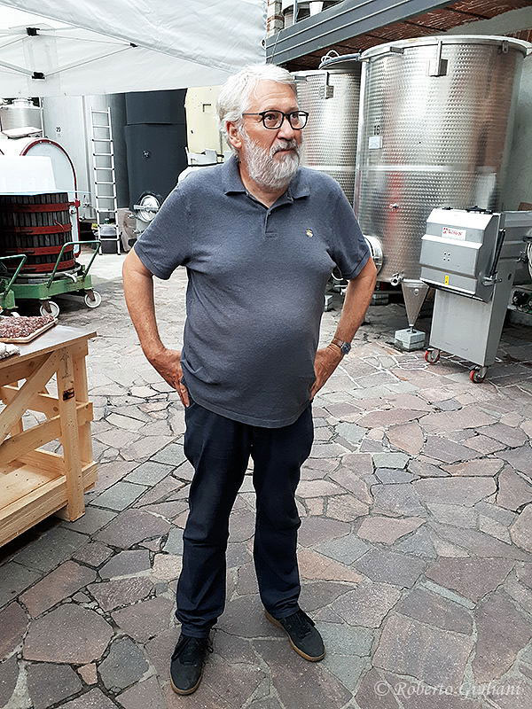 Christoph Künzli in cantina