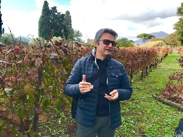 L'enologo di Mastroberardino, Antonio Dente