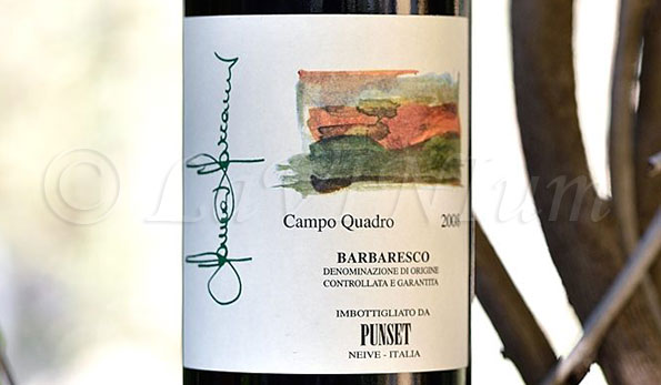 Barbaresco Campo Quadro 2008 Punset