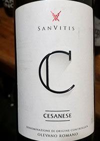 Cesanese Sanvitis
