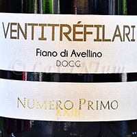 Fiano di Avellino Numero Primo 2016 Ventitréfilari