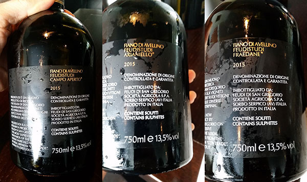 I Fiano di Avellino di Feudi