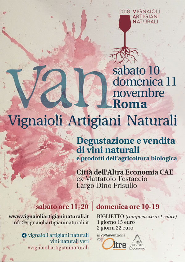 locandina VAN 2018 Roma