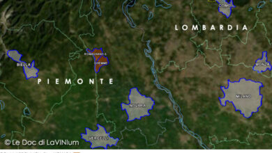 Mappa vini Docg Ghemme