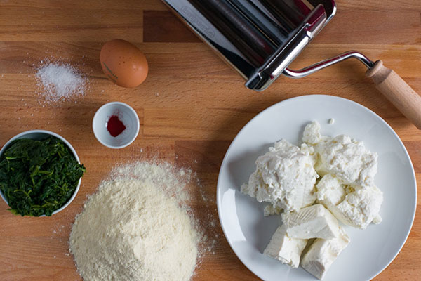 ingredienti per ricetta ravioli sardi