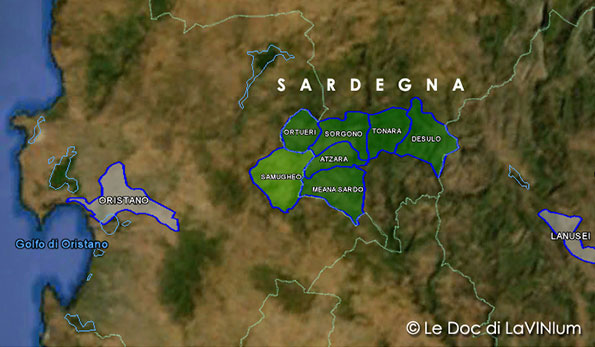 Mappa Vino DOC Mandrolisai