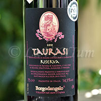Taurasi Riserva 2010 Borgodangelo