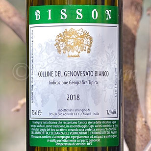 Colline del Genovesato Bianco 2018 Bisson